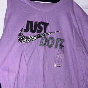 Nike Lavender Graphic Tee